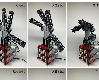 Adolescente criar mão robótica de Lego que imita a humana