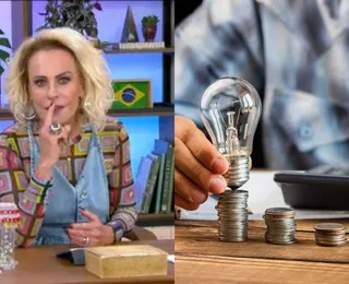 Ana Maria Braga mostra conta de luz ao vivo e valor surpreende