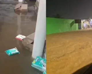 Araci enfrenta alagamentos severos após fortes chuvas