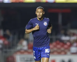 Atacante é mais um desfalque no Bahia para jogo contra o RB Bragantino