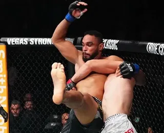Baiano que lutava por permanência no UFC dura só 33 segundos