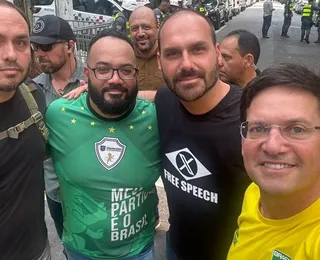 Bolsonaristas baianos repudiam prisão de Bolsonaro