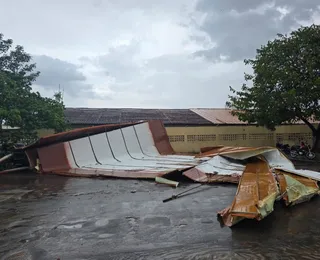 Chuva destrói telhado de universidade em Luís Eduardo Magalhães