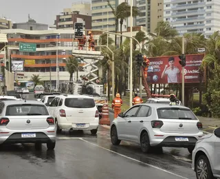 Chuva: sobe para 42 o número de ocorrências registradas em Salvador