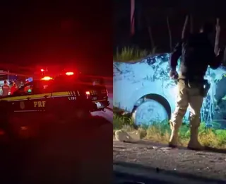 Colisão entre dois caminhões e um carro deixa um morto em Catu