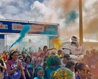 Corrida Colorida do Martagão reúne mais de 4,7 mil pessoas em Salvador