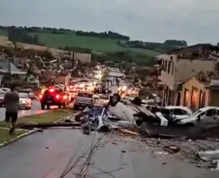 Desastre! Sobe para 6 o número de mortos por tornado no Paraná