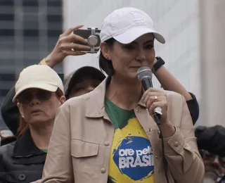Em ato da anistia, Michelle defende Israel: "Não vamos desistir"