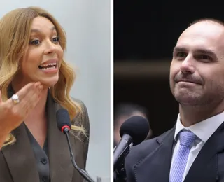 Erika Hilton pede inelegibilidade de Eduardo Bolsonaro