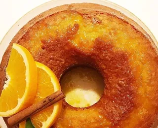Esse bolo de laranja sem farinha e sem açúcar é perfeito para você - Imagem