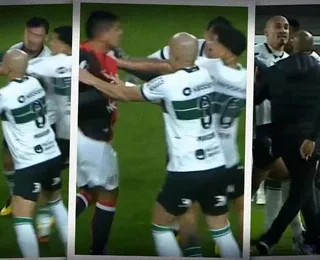 Ex-Bahia é demitido após agredir Zeca em jogo da Série B; entenda