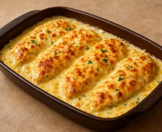 Frango cremoso de forno: receita fácil, rápida e pronta em poucos minutos