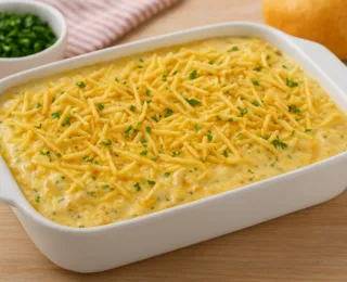 Fricassê cremoso de frango: o prato rápido que transforma seu almoço