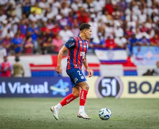 Gilberto é mais um desfalque do Bahia no clássico contra o Vitória