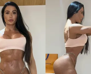 Gracyanne Barbosa exibe novo corpo após mudança radical
