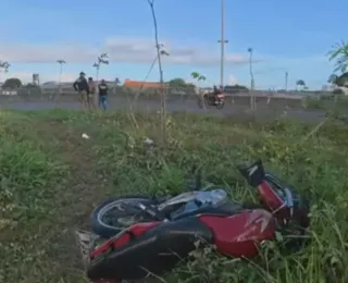 Homem e mulher morrem em acidente de moto em Salvador