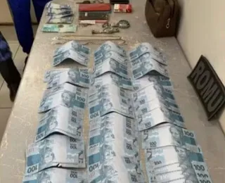 Homens são presos com mais de R$ 4 mil em notas falsas na Bahia