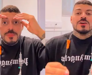 Influenciador perde dedo do pé após cachorro comê-lo enquanto dormia