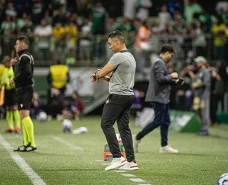 Jair Ventura enaltece empate com o Palmeiras: "Não estava no script"