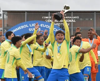 Jogador do Vitória é campeão com a Seleção Brasileira de base