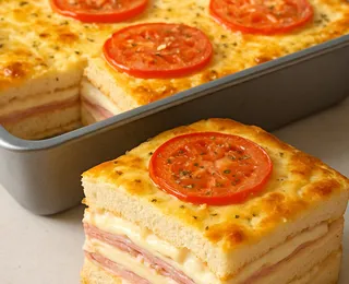 Lanche de forno com ingredientes que você tem em casa: fácil e rápido - Imagem