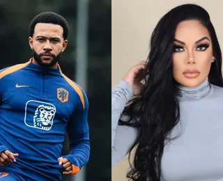 Memphis Depay reage após baiana expor gestação de seu primeiro filho