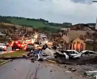 Número de feridos após passagem de tornado pelo Paraná chega a 750