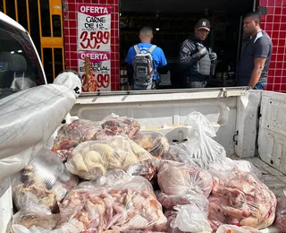 PC apreende meia tonelada de carne clandestina e prende envolvido