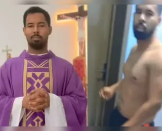 Padre é flagrado com noiva de fiel em casa; veja vídeo