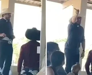 Padre leiloa a própria cueca por R$ 3 mil durante evento católico