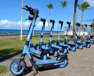 Patinetes elétricos chegam à Ribeira com expansão e novas regras