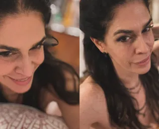 Paula Lavigne posa nua  e reação de Caetano Veloso chama atenção