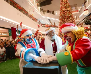 Show natalino com Patati Patatá atrasa e causa caos no Parque Shopping