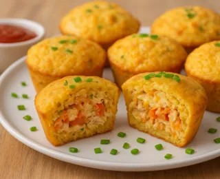 Simples, rápido e fácil: esse bolinho salgado de frango vai te conquistar