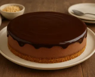 Sobremesa digna de restaurante 5 estrelas: cheesecake rápida, fácil e sem fogo