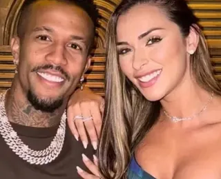 Tainá Castro comete gafe e deixa escapar parte íntima de Éder Militão
