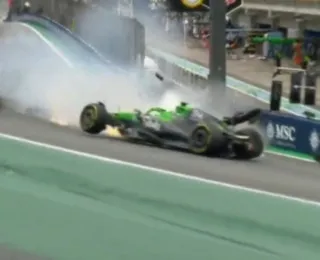 VÍDEO: Gabriel Bortoleto bate a 339 km/h e assusta no GP de São Paulo