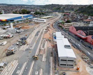 VLT de Salvador: obras em Águas Claras prepara bairro como polo de transporte