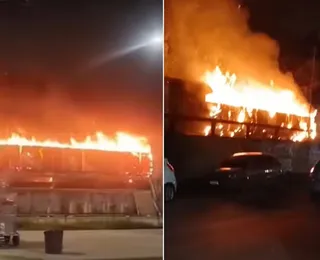Vagão em chamas: trem em movimento é alvo de incêndio criminoso
