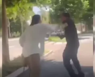 Vídeo: entregador é agredido por servidora do Tribunal de Justiça