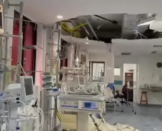 Vídeo: teto de maternidade desaba em cima de incubadoras