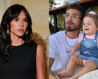 Voltaram? Bruna Marquezine parabeniza sobrinha de João Guilherme