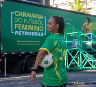 Caravana do Futebol Feminino promove oficinas e cultura até quinta - Imagem