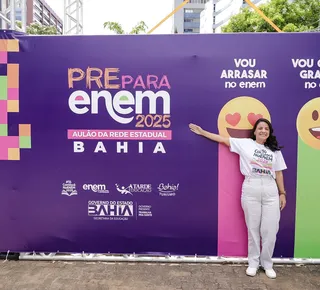 Rowenna exalta parceria com o Jornal A TARDE para além de aulão do Enem - Imagem