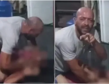 Filho grava pai espancando a mãe e chama a polícia; homem foi preso - Imagem