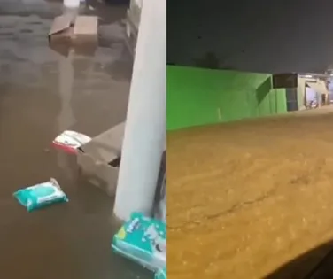 Araci enfrenta alagamentos severos após fortes chuvas - Imagem