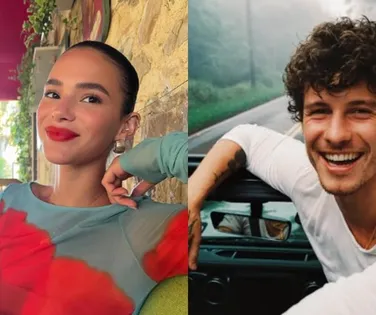 Bruna Marquezine e Shawn Mendes aparecem juntos em show e agitam web - Imagem