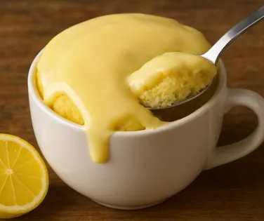 Fácil e fofinho: aprenda o bolo de limão que fica pronto em 3 min - Imagem