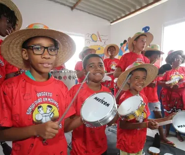 Samba para crianças completa quatro anos - Imagem
