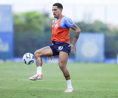 Treino do Bahia: Lateral e zagueiro evoluem em recuperações físicas - Imagem